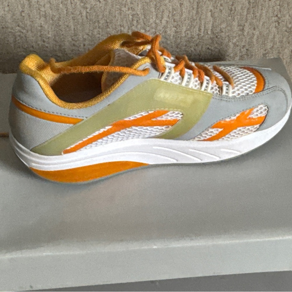 MBT Orange and Gray Athletic Sneakers